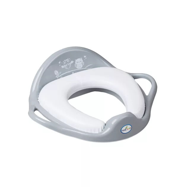 Tega WC szűkítő puha Bagoly - szürke