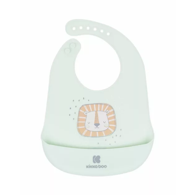 Kikkaboo szilikon előke, Savanna - menta