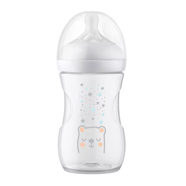 Philips AVENT Cumisüveg Natural Response AirFree szeleppel 260ml - medve