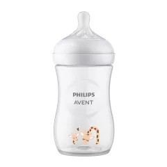 Philips AVENT Cumisüveg Natural Response 260ml - zsiráf