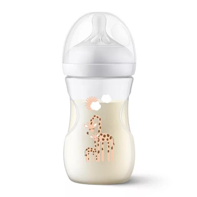 Philips AVENT Cumisüveg Natural Response 260ml - zsiráf