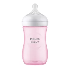   Philips AVENT Cumisüveg Natural Response 260ml - rózsaszín