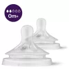 Philips AVENT Etetőcumi Natural Response 2db 2 cseppes 0hó