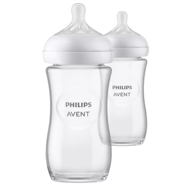 Philips AVENT Cumisüveg Natural Response üveg 240ml 2db-os