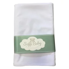Soffi Baby takaró pamut dupla 80x100cm - fehér