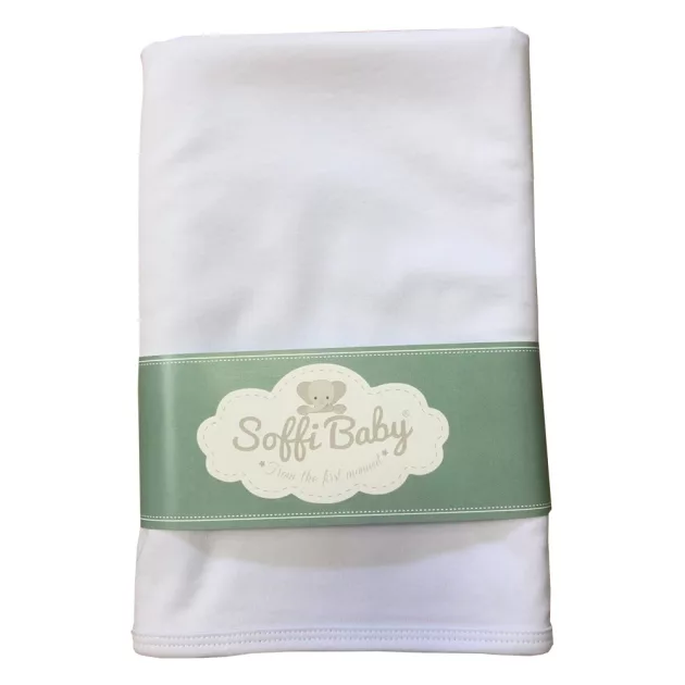 Soffi Baby takaró pamut dupla 80x100cm - fehér