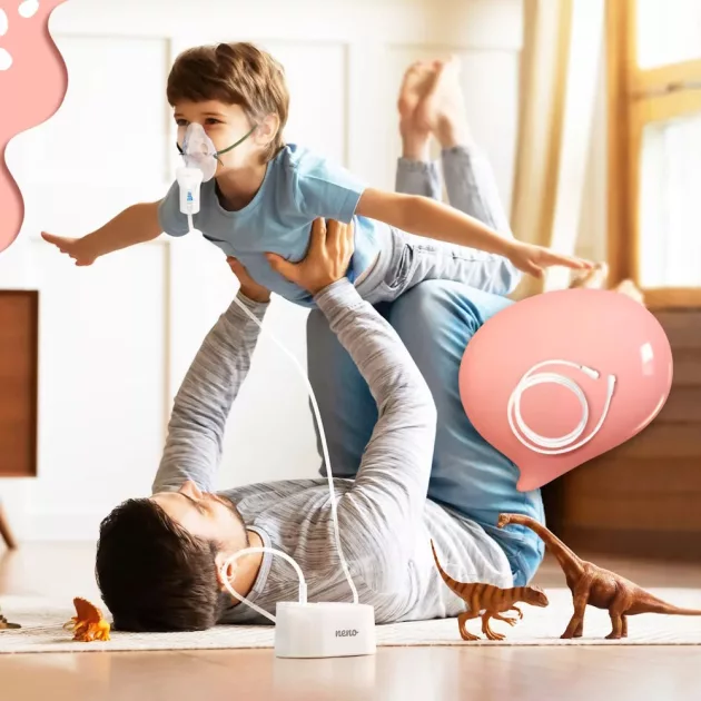 Neno inhalátor Sano - kompresszoros családi