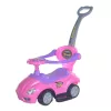 Baby Mix 3az1-ben Mega Car bébitaxi tolókarral - rózsaszín