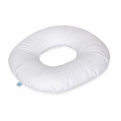   Ceba Szülés utáni ülőpárna - Fánk pöttyös szürke-fehér