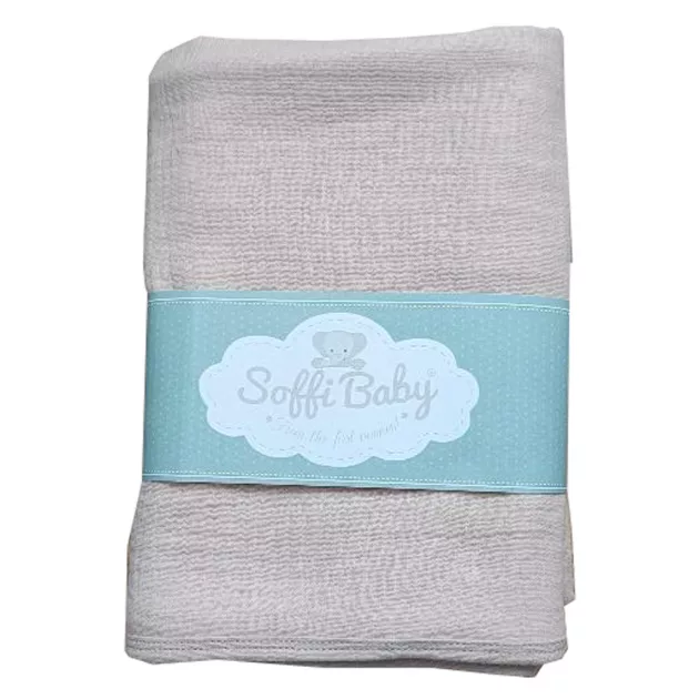 Soffi Baby takaró muszlin dupla 70x90cm - bézs 