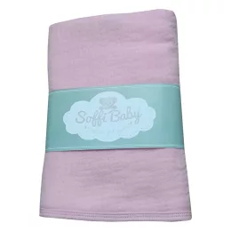 Soffi Baby takaró muszlin dupla 70x90cm - mályva