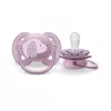 Philips AVENT Játszócumi Ultrasoft Premium 6-18hó 1db - lila