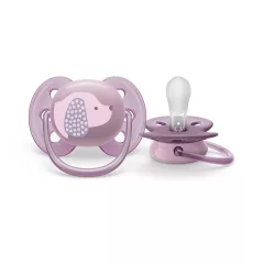   Philips AVENT játszócumi Ultrasoft Premium 6-18hó lila 1db