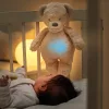 Nattou éjjeli fény zenélő Sleepy maci - bézs