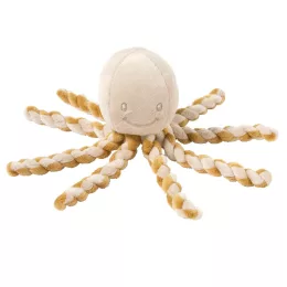 Nattou játék plüss 23cm Lapidou Octopus - karamell