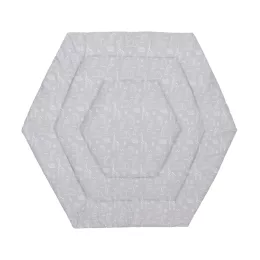   Fillikid betét hatszögletű utazójárókába 124cm átmérőjű - szürke Safari 1121-77