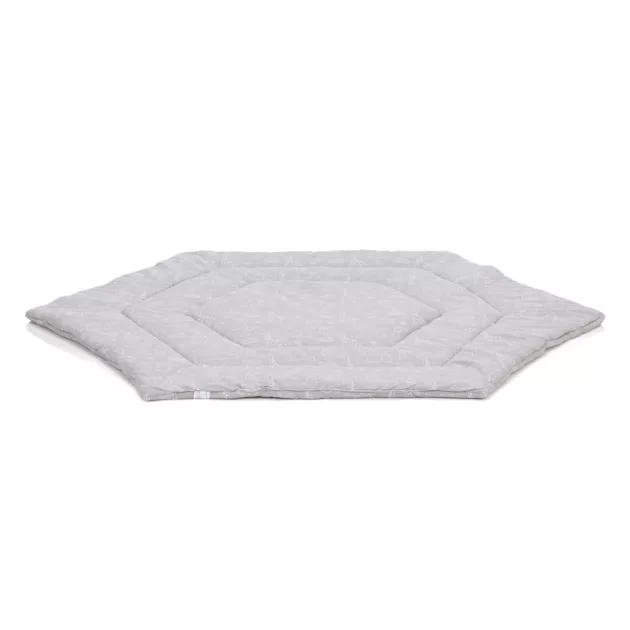 Fillikid betét hatszögletű utazójárókába 124cm átmérőjű - szürke Safari 1121-77