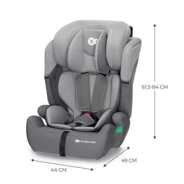 Kinderkraft gyerekülés Comfort Up i-Size 76-150cm szürke