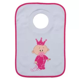   Gamberritos nyálkendő bebújós koronás - rózsaszín 10312