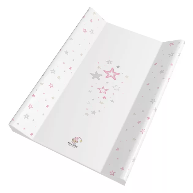Color pelenkázólap merev 2 oldalú 70x50cm - Rózsaszín csillag