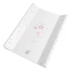   Color pelenkázólap merev 2 oldalú 80x50cm - Rózsaszín csillag