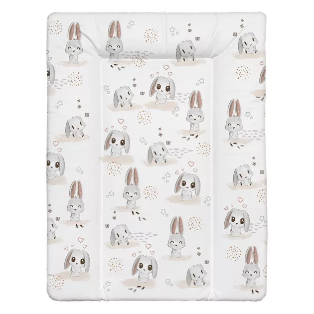 Color pelenkázólap puha kicsi 70x50cm - Nyuszik tapéta