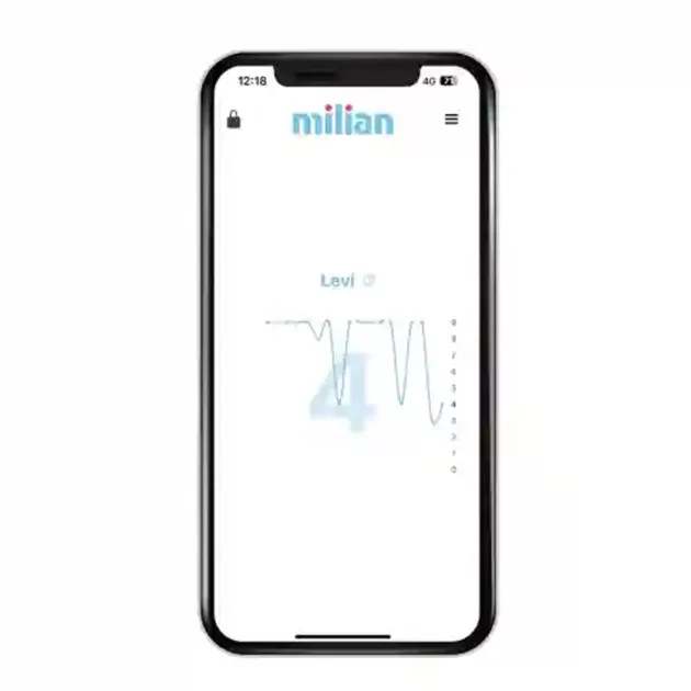 Milian légzésfigyelő PRO Bluetooth Twins 4db érzékelőlappal