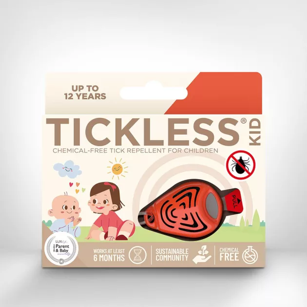 Tickless Kid ultrahangos kullancsriasztó babáknak és kisgyerekeknek - Orange