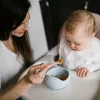 BabyOno tálka szilikon tapadó aljú - kék 1481/01