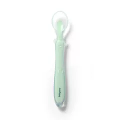 BabyOno Etetőkanál, szilikon, flexibilis, menta, 785/02