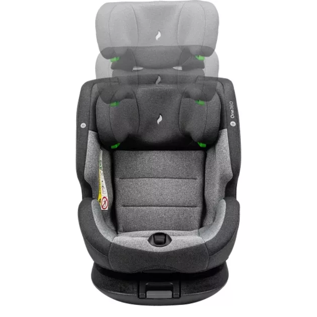 Osann gyerekülés One360 i-Size Isofix 40-150 cm - szürke