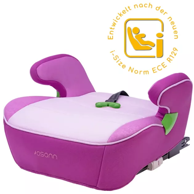 Osann ülésmagasító Junior Gurtfix i-Size Isofix 126-150 cm - pixel pink
