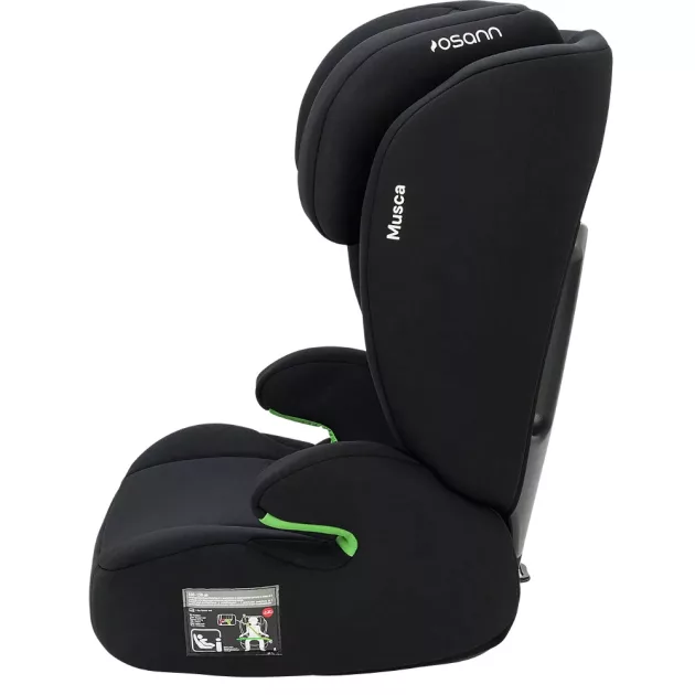 Osann gyerekülés Musca i-Size 100-150 cm - fekete