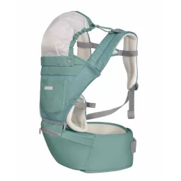   Kikkaboo Chloe, 3in1, csípőüléses kenguru, 5 hó+, 2024 - mesh menta