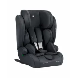   Kikkaboo i-Cross Top tether, i-Size Isofix gyerekülés, 76-150cm - sötétszürke