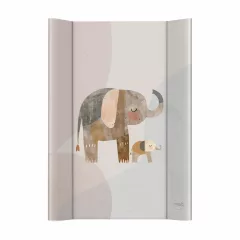 Ceba pelenkázó lap puha 2 oldalú 50x70cm BASIC elefánt