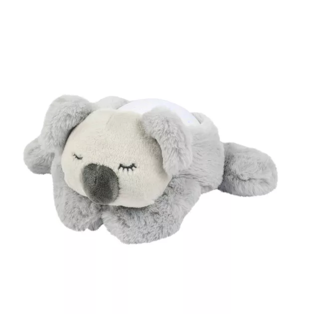Nattou éjjeli fény projektor zenélő plüss koala - szürke