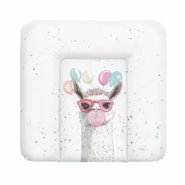 Ceba pelenkázólap puha 75x72cm Basic - Crazy Lama