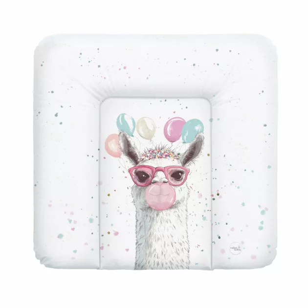 Ceba pelenkázólap puha 75x72cm Basic - Crazy Lama