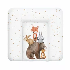 Ceba pelenkázólap puha 75x72cm Basic - Forest Friends