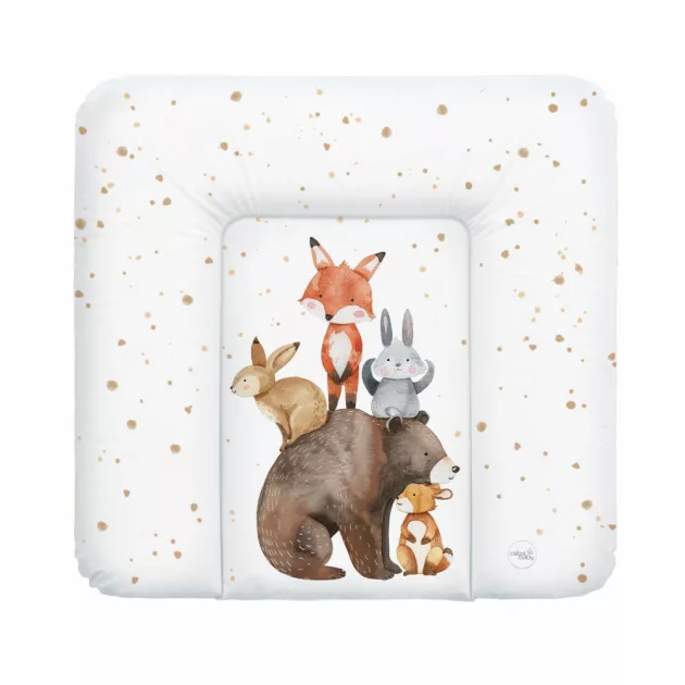 Ceba pelenkázólap puha 75x72cm Basic - Forest Friends