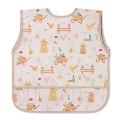 BabyOno Farmer vízálló előke 6hó-2év 1641/02