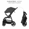 Kinderkraft Trig 3 sport babakocsi 22 kg-ig - Granite grey