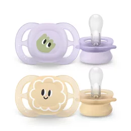   Philips AVENT játszócumi Ultra Start mintás 0-2hó lányos 2db