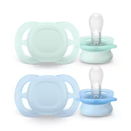   Philips AVENT játszócumi Ultra Start neutral 0-2hó fiús 2db