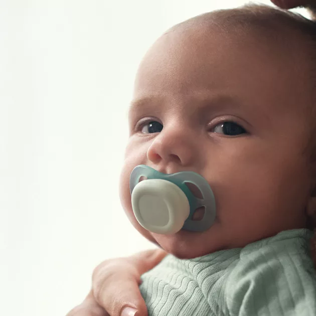 Philips AVENT Játszócumi Ultra Start 0-2hó fiús 2db - neutral