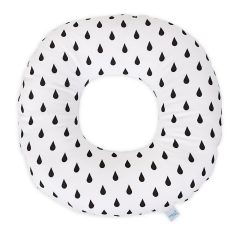 Ceba szülés utáni ülőpárna - Fánk csepp fekete-fehér