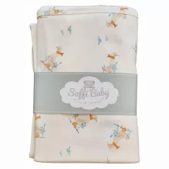Soffi Baby takaró pamut dupla libás 80x100cm