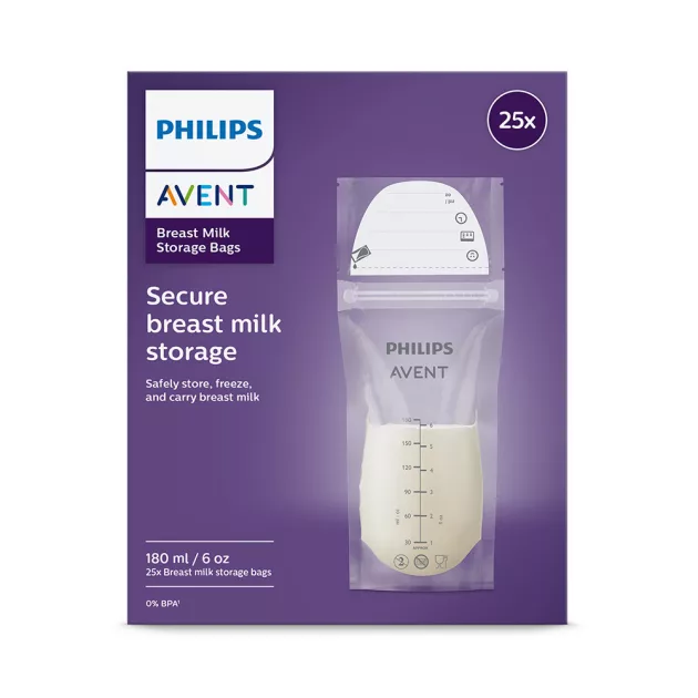 Philips AVENT Anyatejtároló zacskó 25db