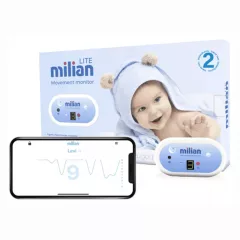 Milian légzésfigyelő Lite Bluetooth 2db érzékelőlappal